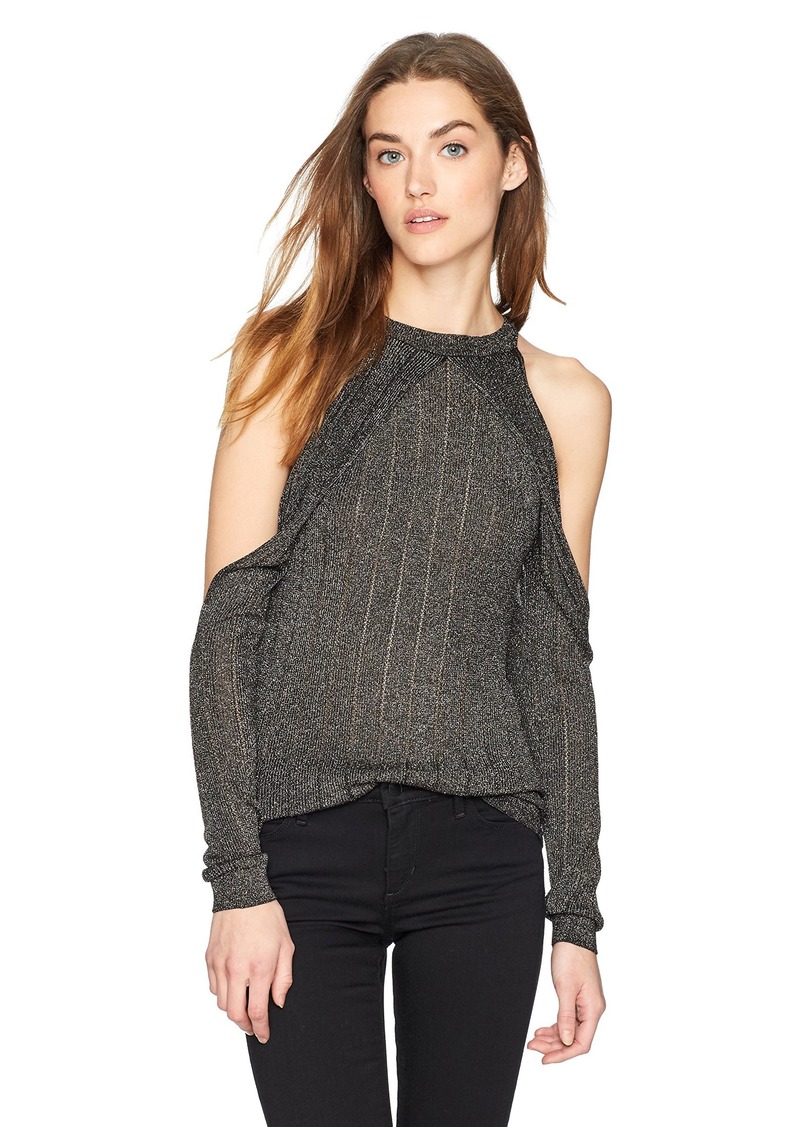 guess cold shoulder sweater