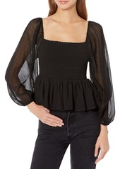 GUESS womens Off Shldr Dee Top Blouse   US