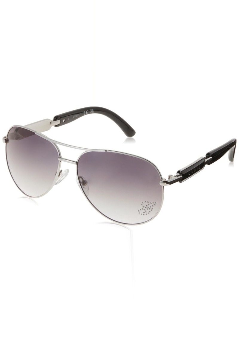 GUESS Women's Metal Aviator Sunglasses SI-35