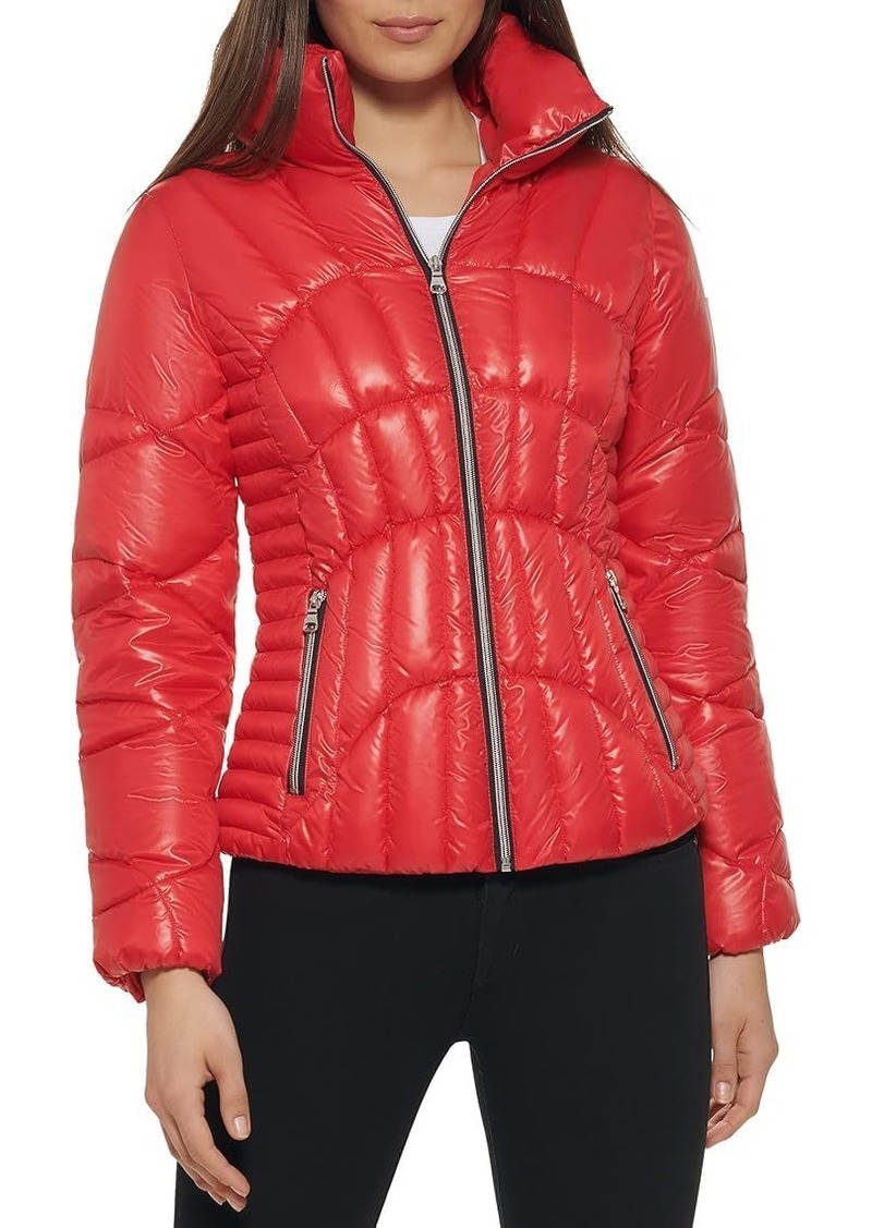 GUESS Women's Midweight Puffer Jacket