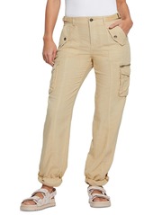 Guess Women's Nessi Cargo Pants - OCEAN SAGE MULTI