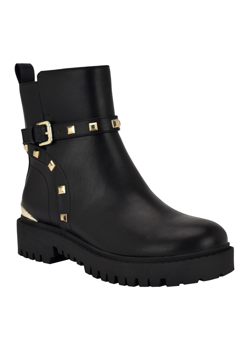 Guess Women's Oliy Studded Chelsea Ankle Boots - Black