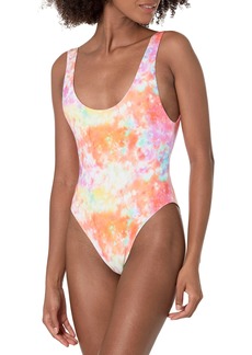 GUESS womens One Piece Swimsuit   US