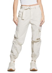 Guess Women's Riko Cargo Pants - Pearl Oyster