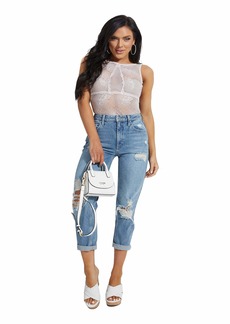 guess naomy denim jumpsuit