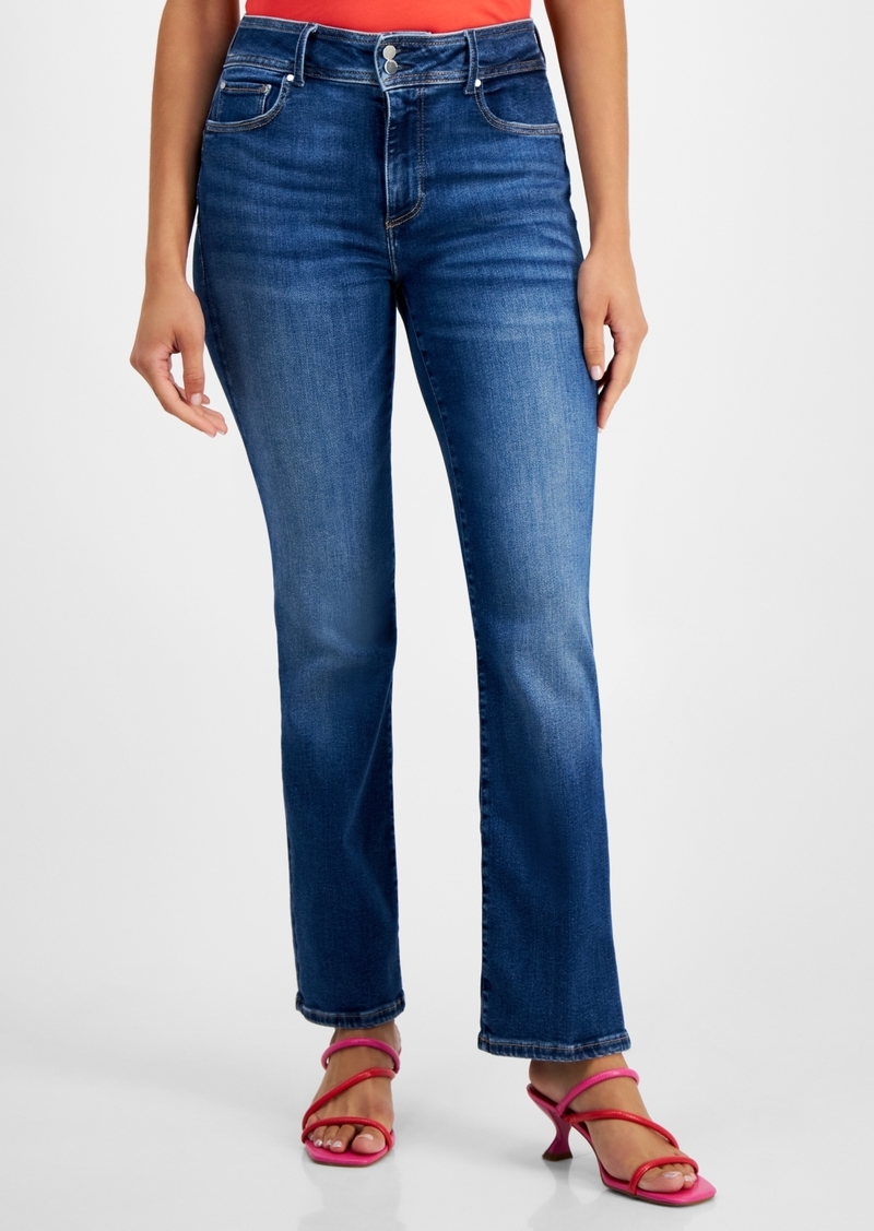 Guess Women's Shape Up Straight Power High-Rise Jeans - Temptation