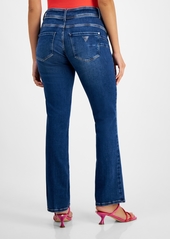 Guess Women's Shape Up Straight Power High-Rise Jeans - Temptation