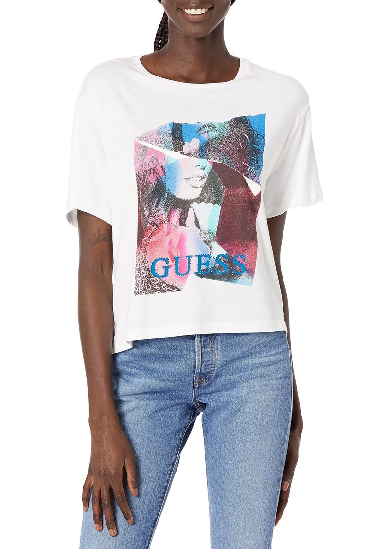 GUESS Women's Short Sleeve Female Graphic Easy Tee