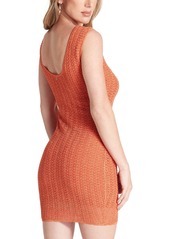 Guess Women's Sleeveless Pointelle Knit Bodycon Dress - F3f6-open