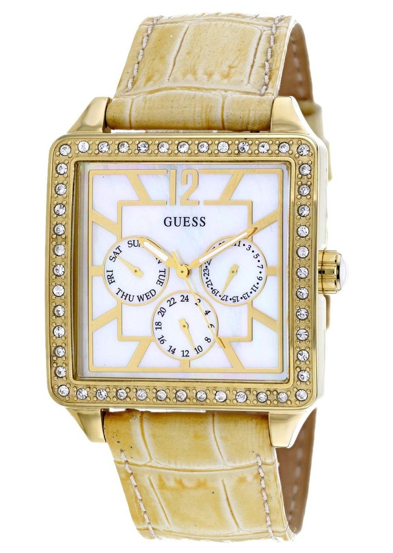 Guess Women's Sophisticate Mother of pearl Dial Watch