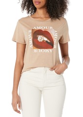 GUESS Women's SS Amour Easy TEE  Extra Small