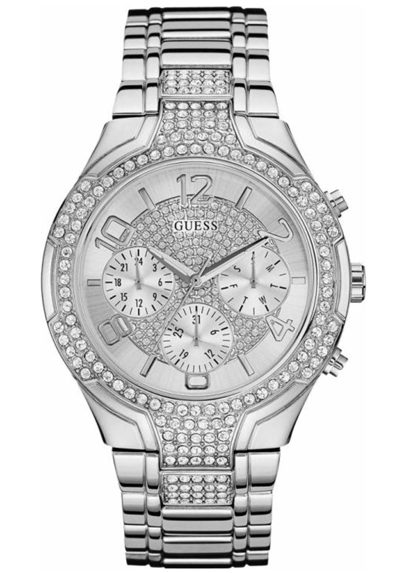 Guess Women's Stellar Silver Dial Watch