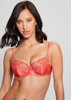 Guess Women's Victoria Natural Bra - Real coral
