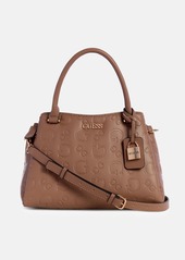 GUESS Harleston Debossed Satchel