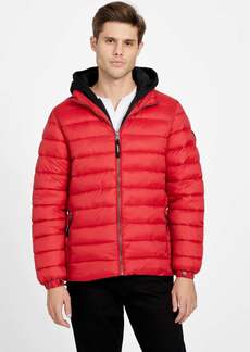 GUESS Harrison Hooded Quilted Jacket