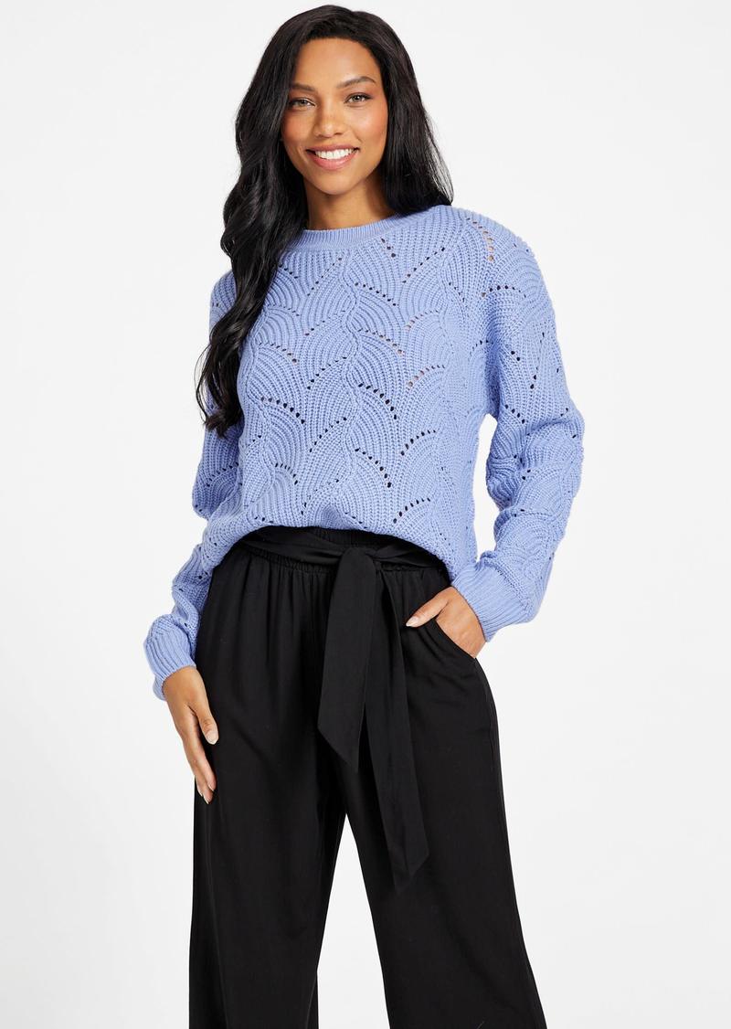 GUESS Isabel Pointelle Sweater