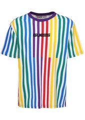 GUESS J Balvin Stripe Motif Cotton T-shirt