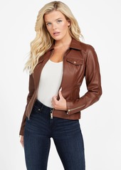 GUESS Jayna Faux-Leather Jacket