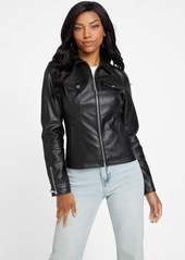 GUESS Jayna Faux-Leather Jacket