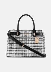 GUESS Keeler Tweed Satchel