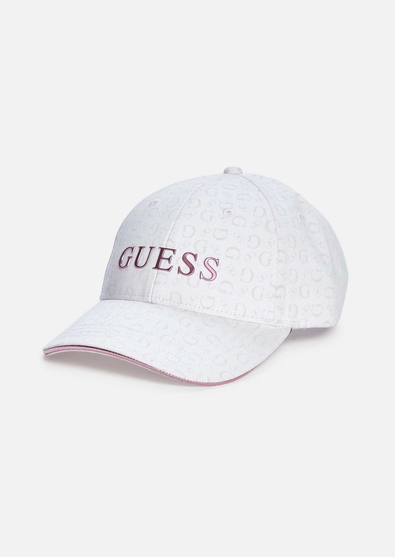 GUESS Puff Logo Baseball Hat