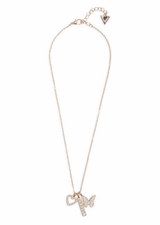 GUESS Rose Gold-Tone Charmy Necklace