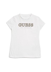 GUESS Sebas Beaded Logo Tee (7-14)