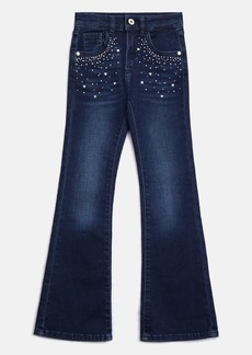 GUESS Sparkle Flared Denim Jeans (7-16)