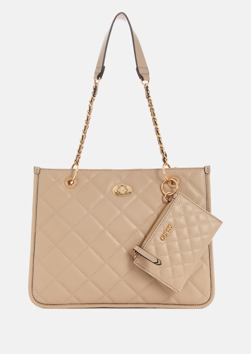 GUESS Stars Hollow Quilted Carryall