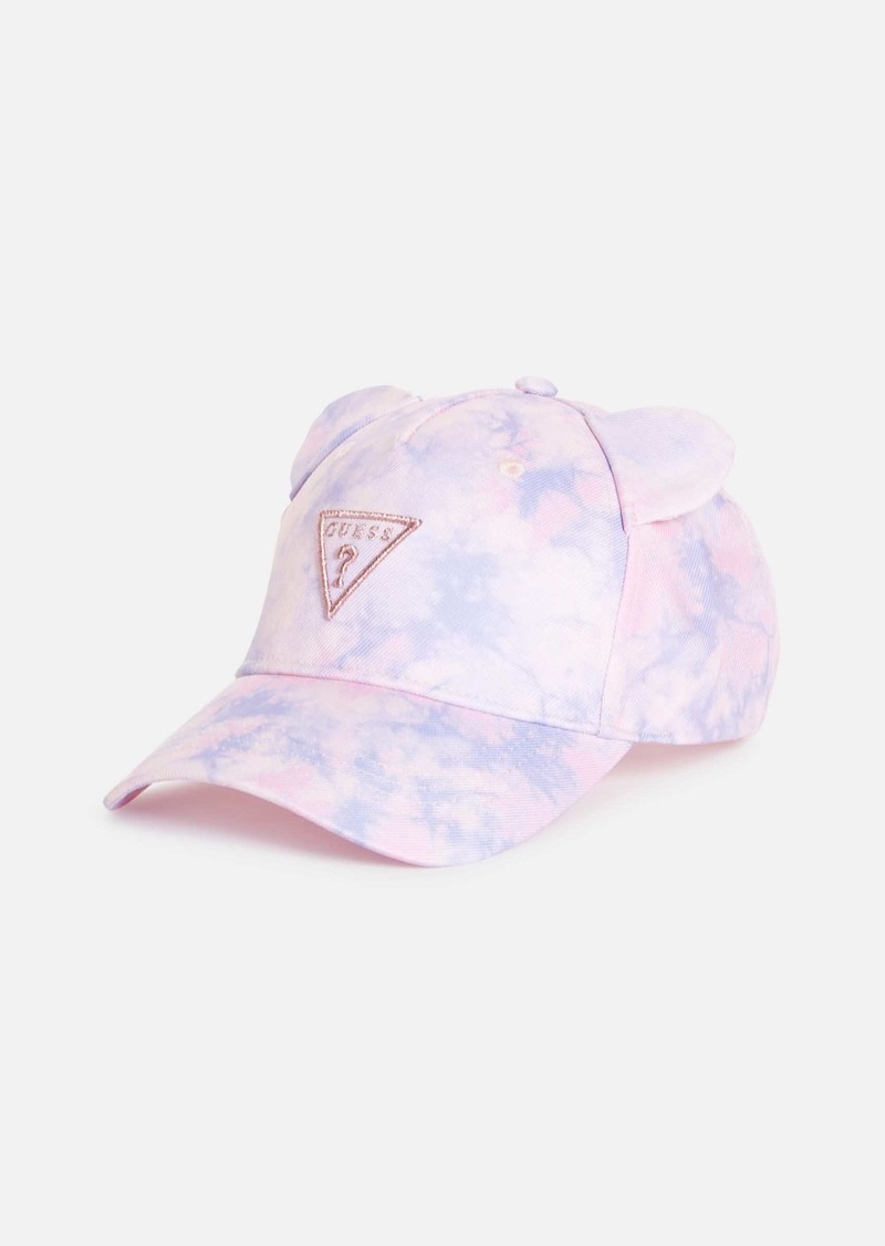 GUESS Tie-Dye Cat Ears Baseball Hat