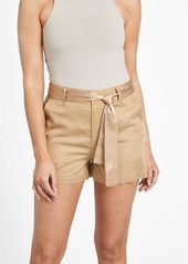 GUESS Twila Belted Twill Shorts