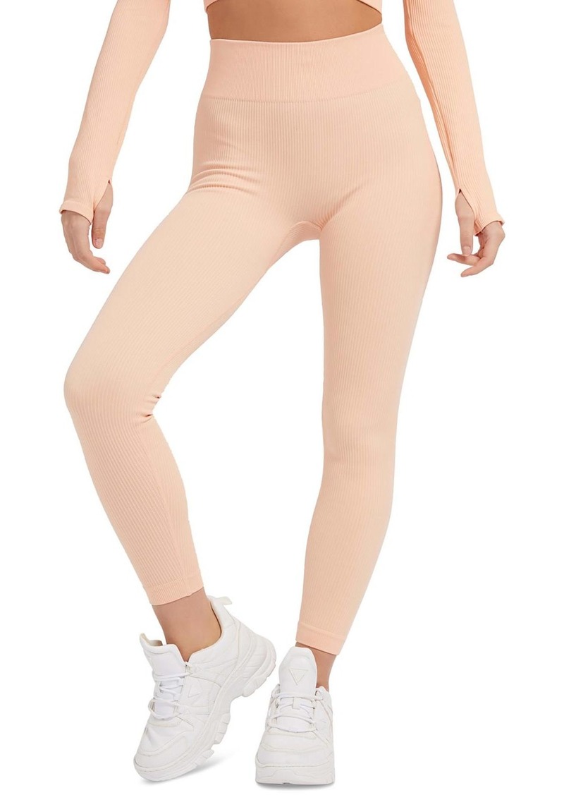 GUESS Womens Seamless Ribbed Leggings