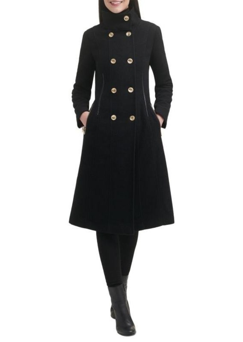 GUESS Wool Blend Trench Coat