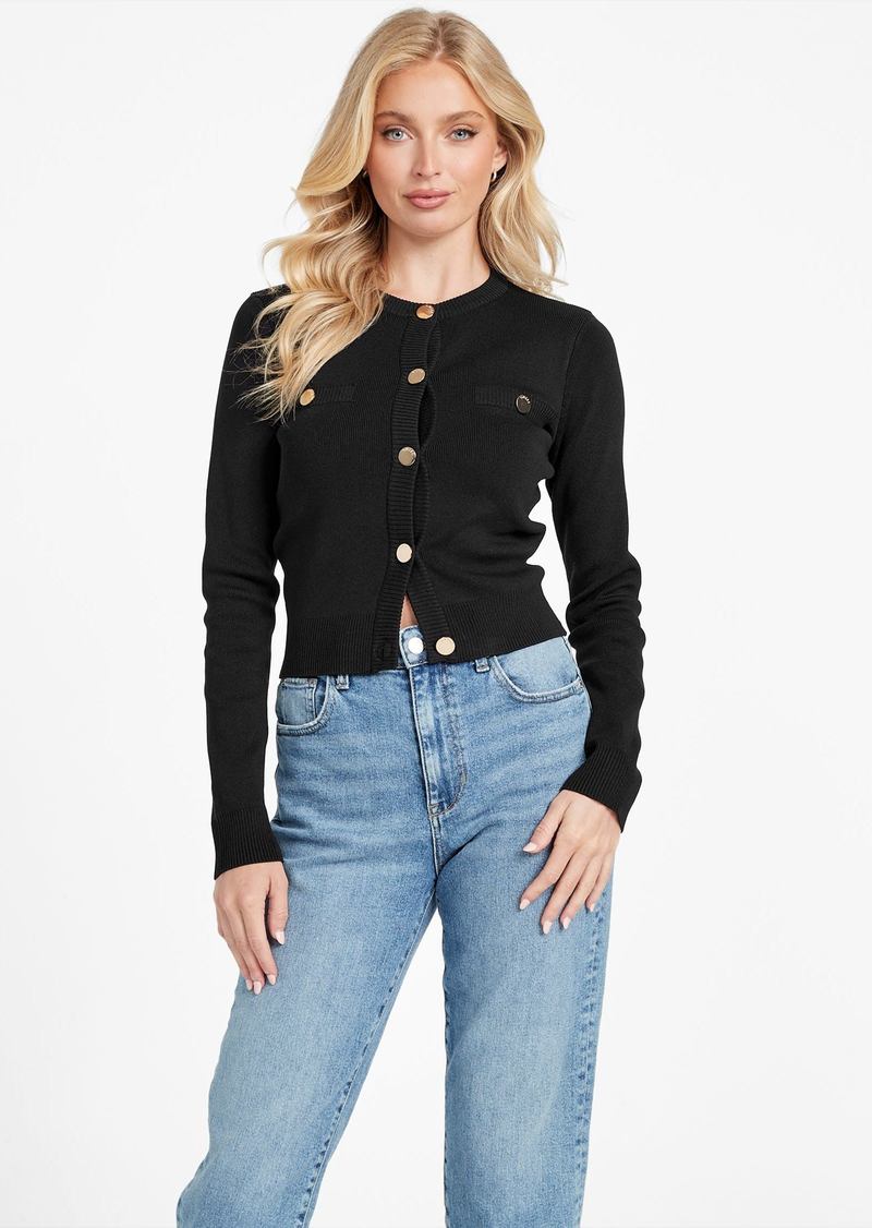 GUESS Zulie Crop Cardigan