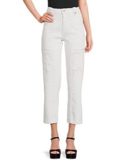 Habitual Jeans Cropped Straight Leg Jeans