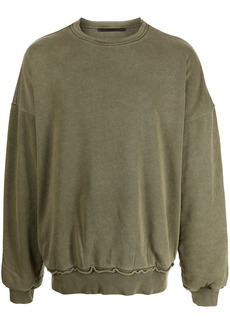 Haider Ackermann drop-shoulder long-sleeve sweatshirt