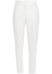 Haider Ackermann Woman Canvas Tapered Pants Ivory