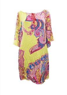 Hale Bob Women'S Printed Silk Dress in Tl10