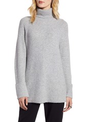 Halogen® Ribbed Turtleneck Sweater
