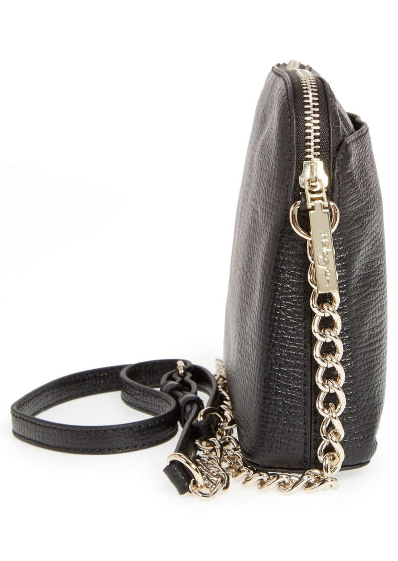 Halogen Halogen® 'Pine Street Curve' Leather Crossbody Bag | Handbags
