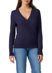 Halogen Surplice Sweater In Blue