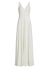 Halston Elaine Micro Sequin Gown
