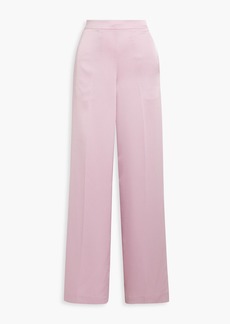 Halston - Aleah satin wide-leg pants - Pink - US 8