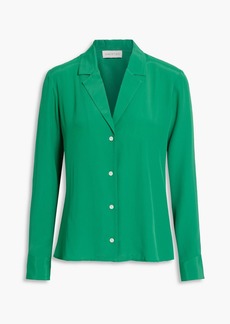 Halston - Aria crepe shirt - Green - US 10
