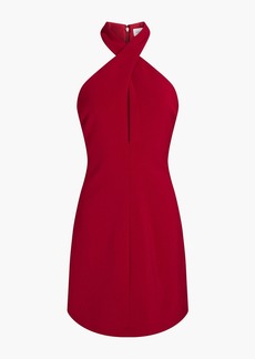 Halston - Crepe mini dress - Red - US 2
