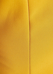Halston - Vic crepe halterneck mini dress - Yellow - US 8