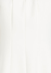 Halston - Cutout crepe mini dress - White - US 6
