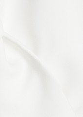 Halston - Jemma tie-front crepe blazer - White - US 8