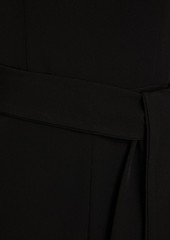 Halston - Leia stretch-crepe wide-leg jumpsuit - Black - US 0