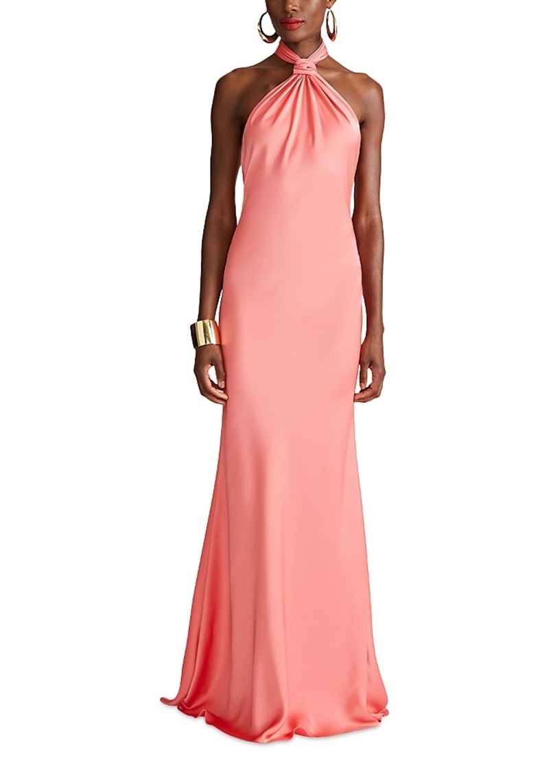 Halston Emie Satin Gown